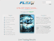Tablet Screenshot of forexflexea.com